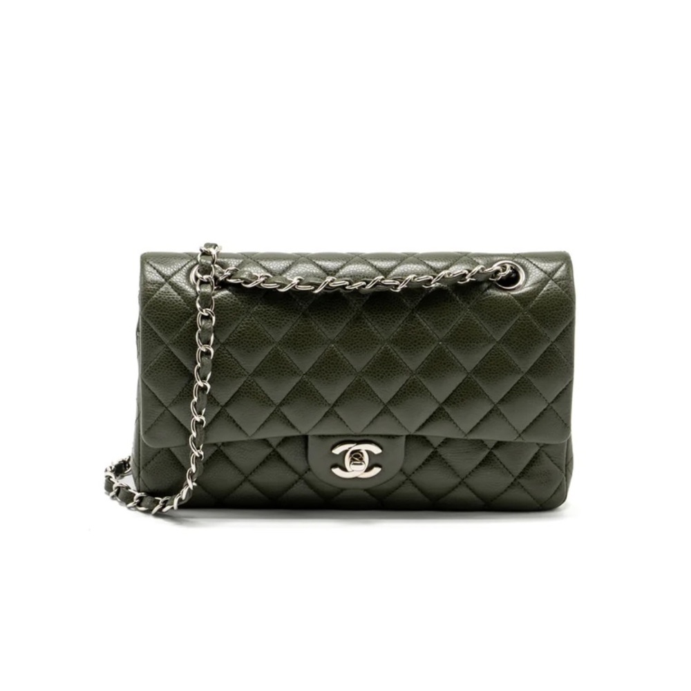 NWT — Quilted Double Flap Medium Sized Bag — Chanel